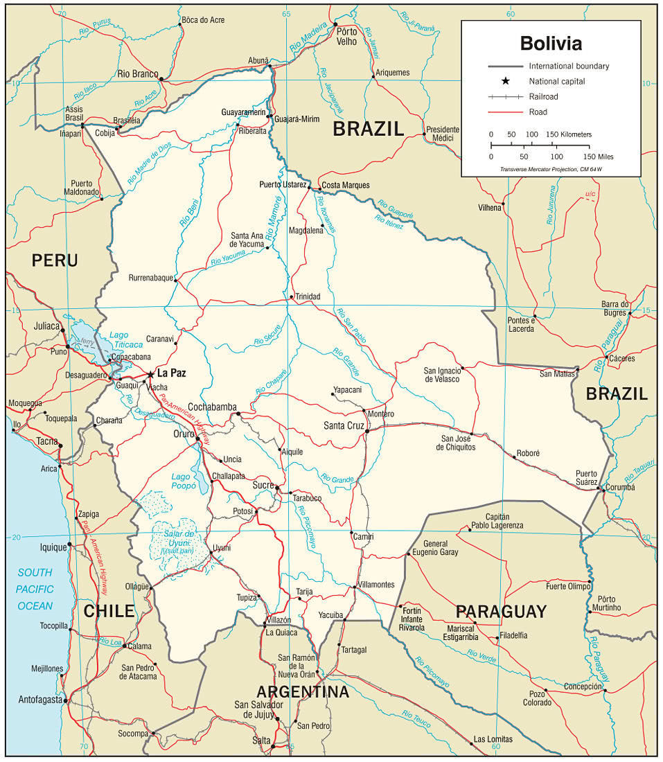 Bolivia political 2006