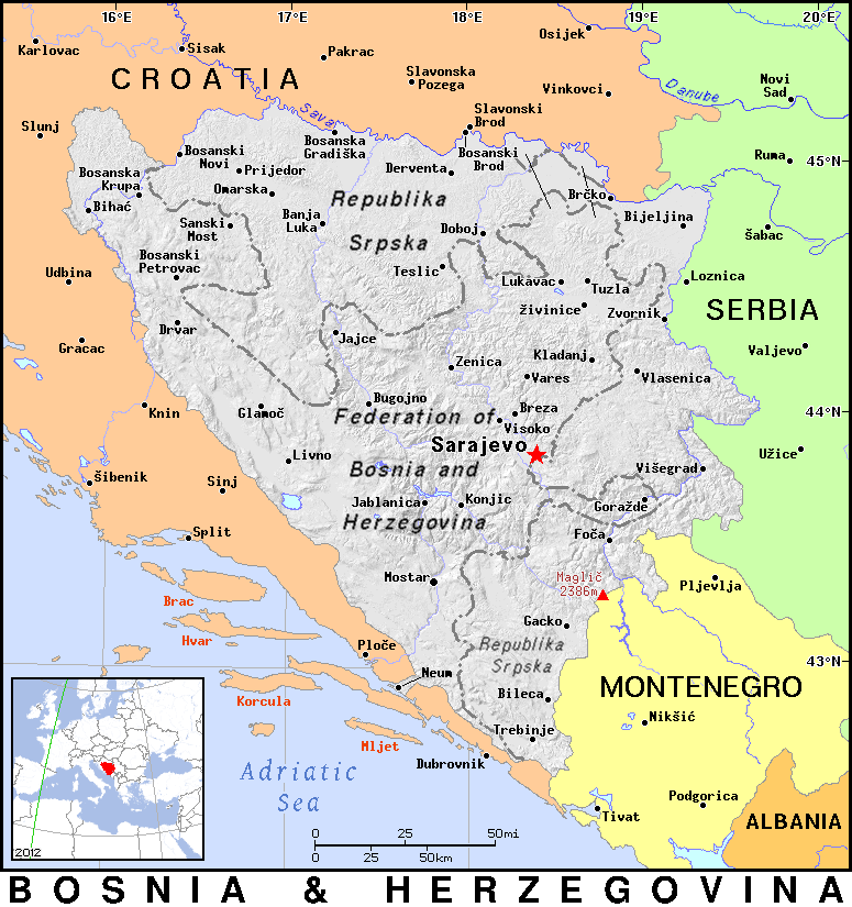 Bosnia and Herzegovina detailed