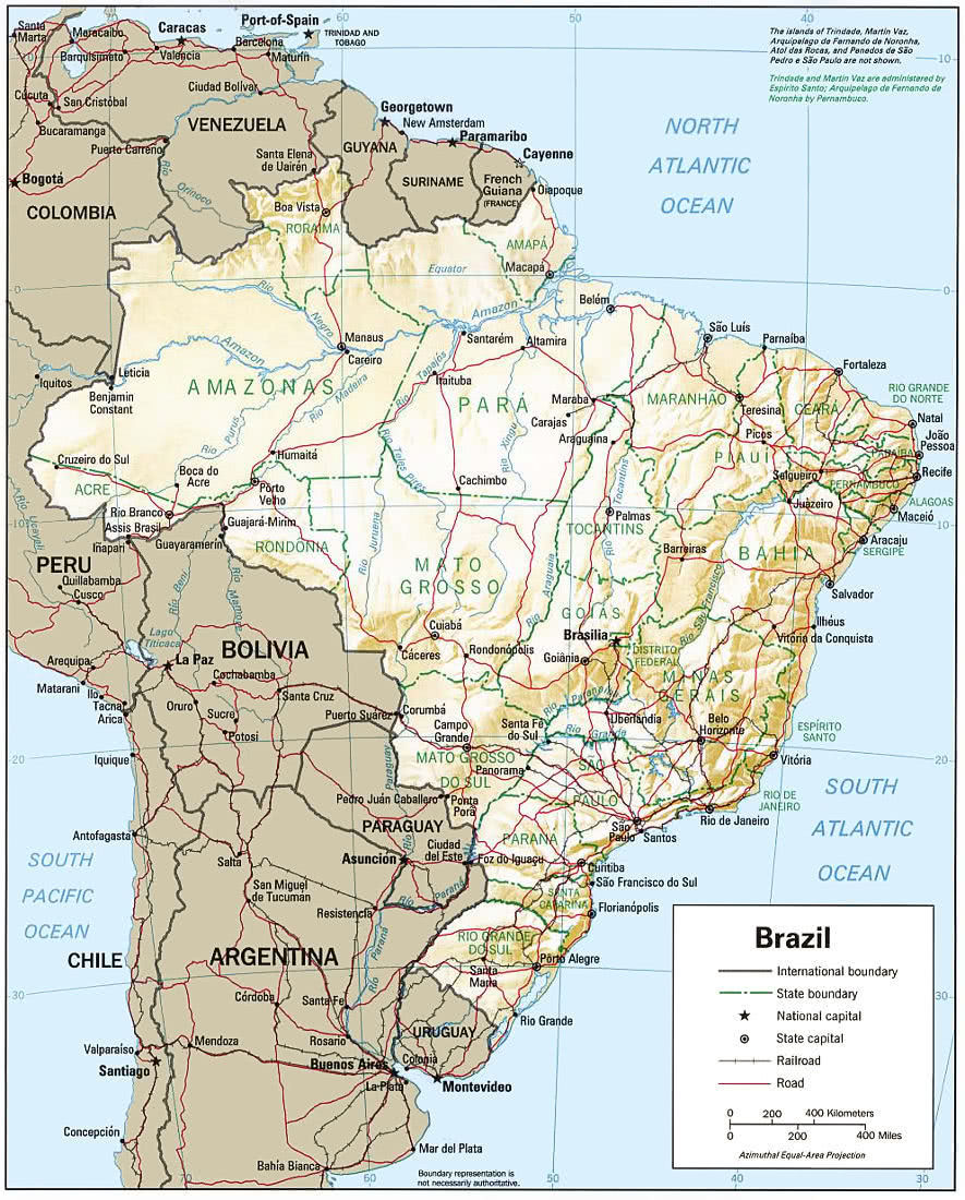 Brazil relief