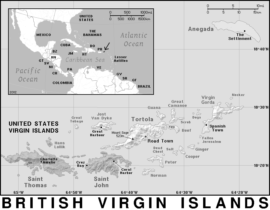 British Virgin Islands BW