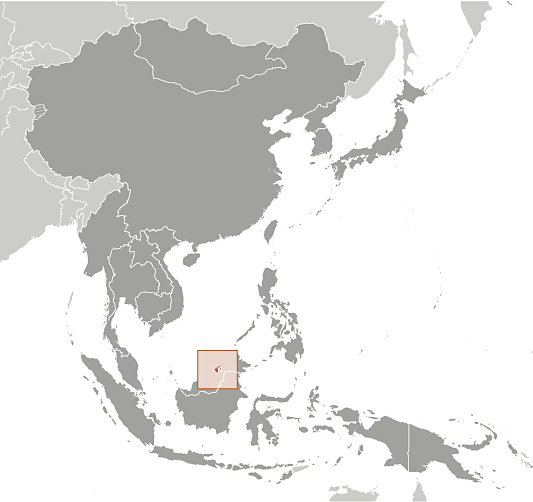 Brunei location
