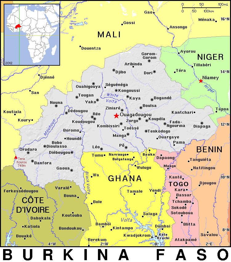Burkina Faso detailed