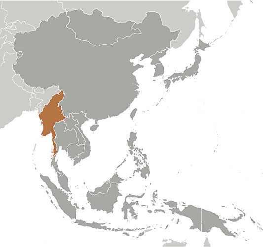 Burma location