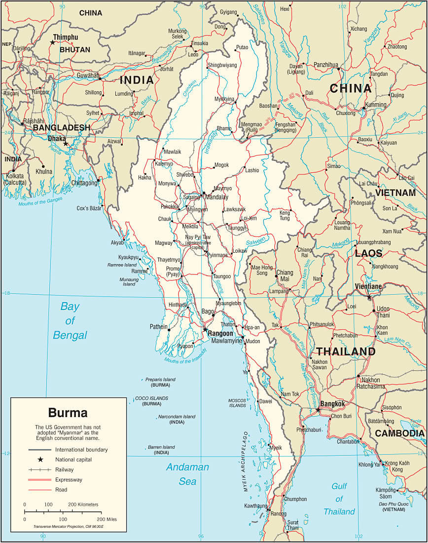 Burma political 2007