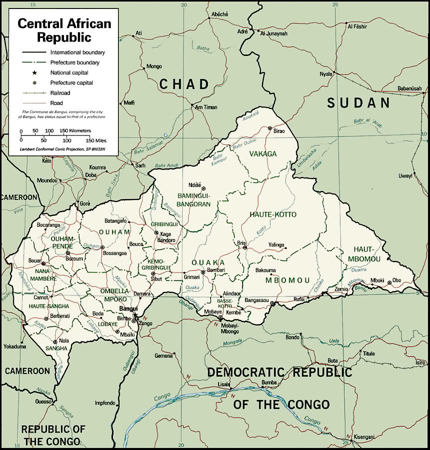 Central African Republic politics 2001