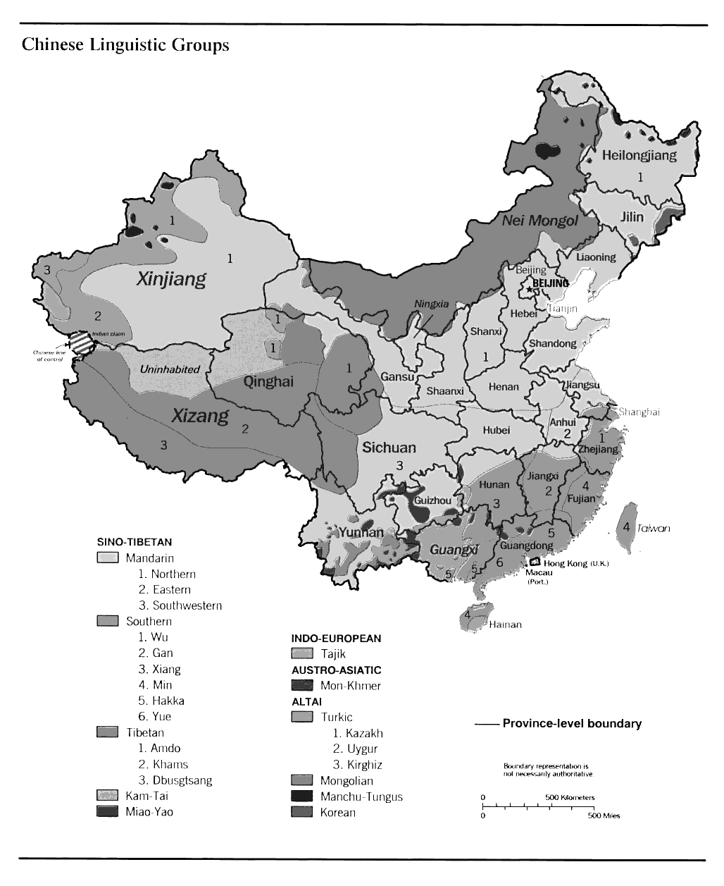 China language 1990