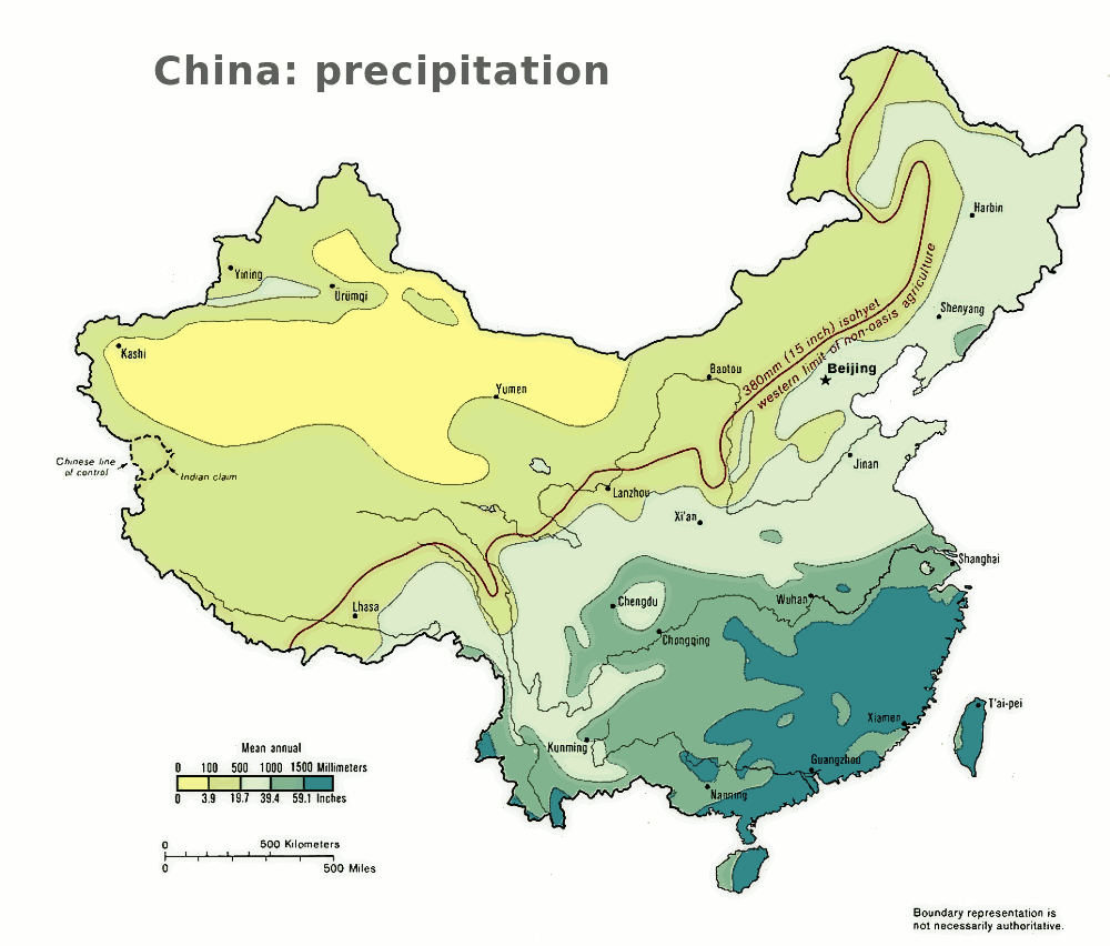 China precipitation