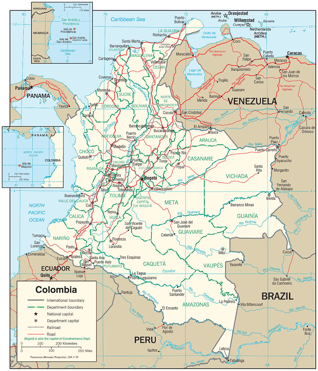 Colombia political 2008