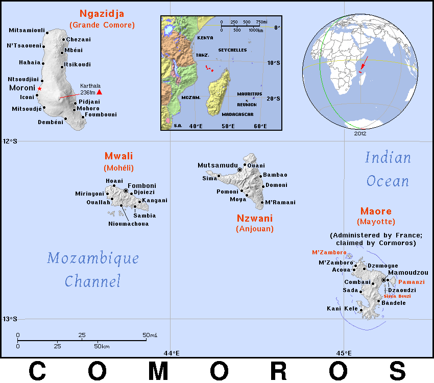 Comoros detailed