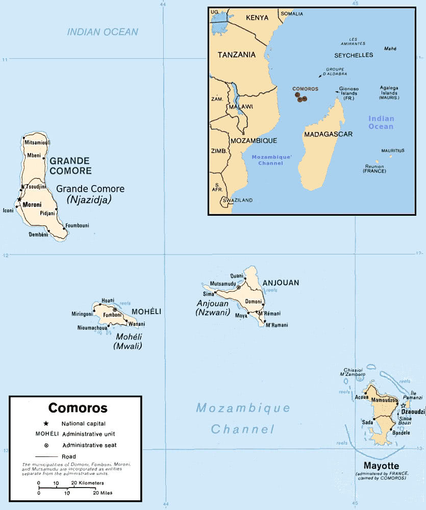 Comoros political 1991