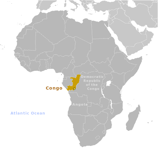 Congo location label