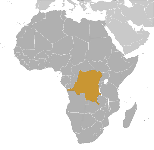 Congo Democratic Republic of the  location
