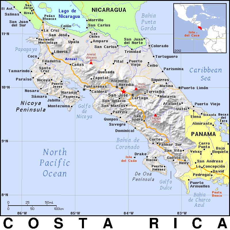 Costa Rica detailed