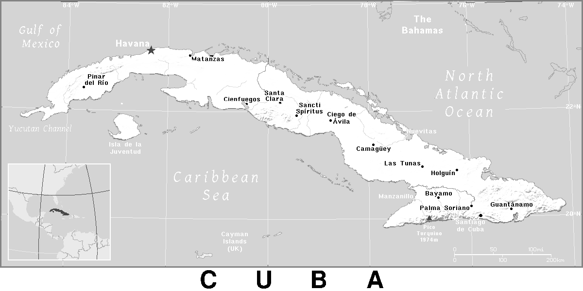 Cuba BW