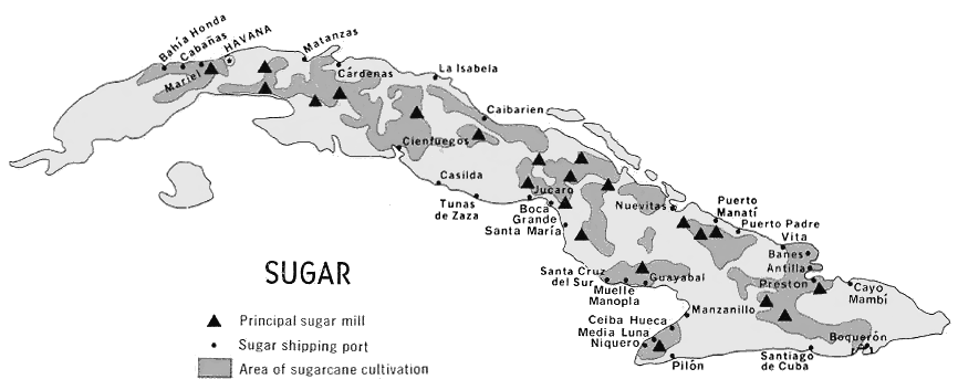 Cuba sugar 1977