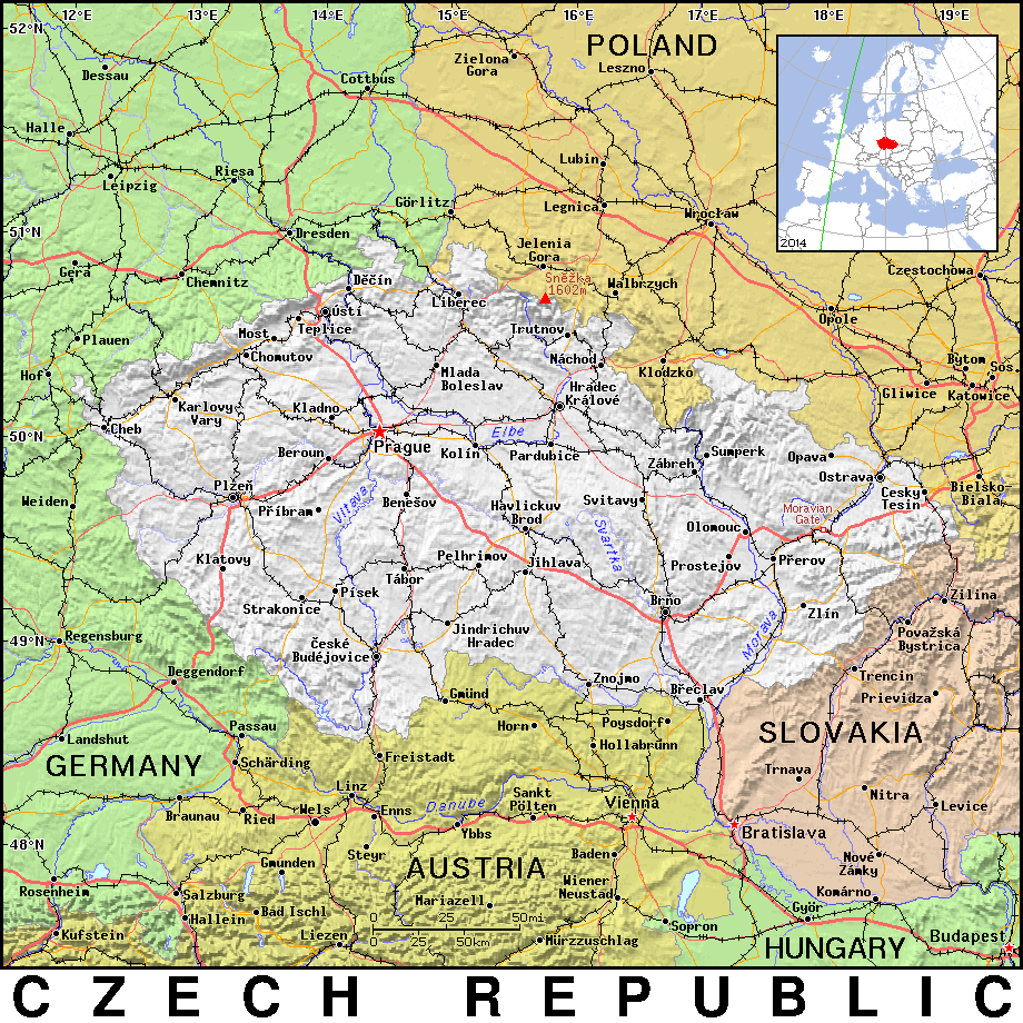 Czech Republic detailed 2