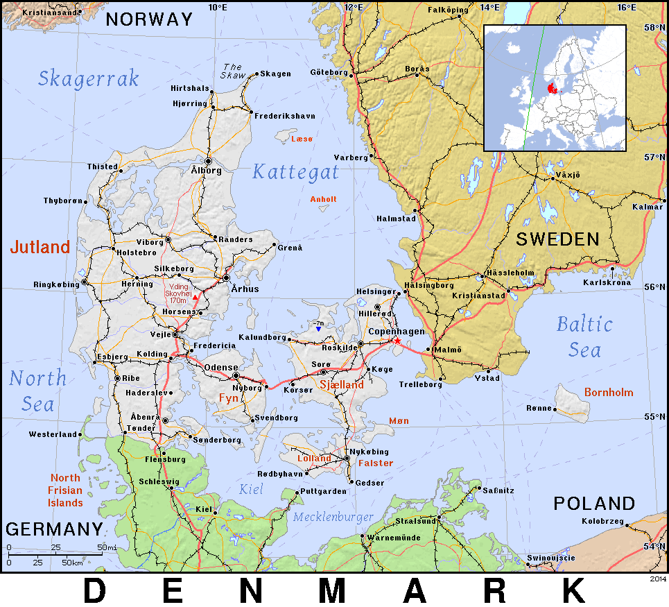 Denmark detailed 2