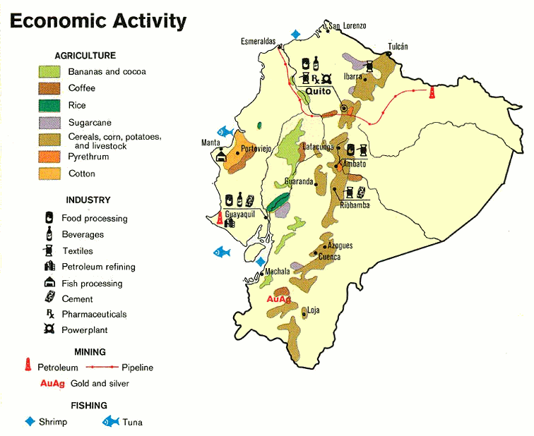 Ecuador economy 1973