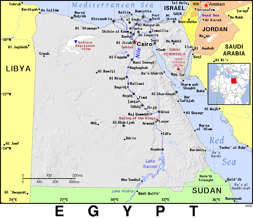 Egypt detailed