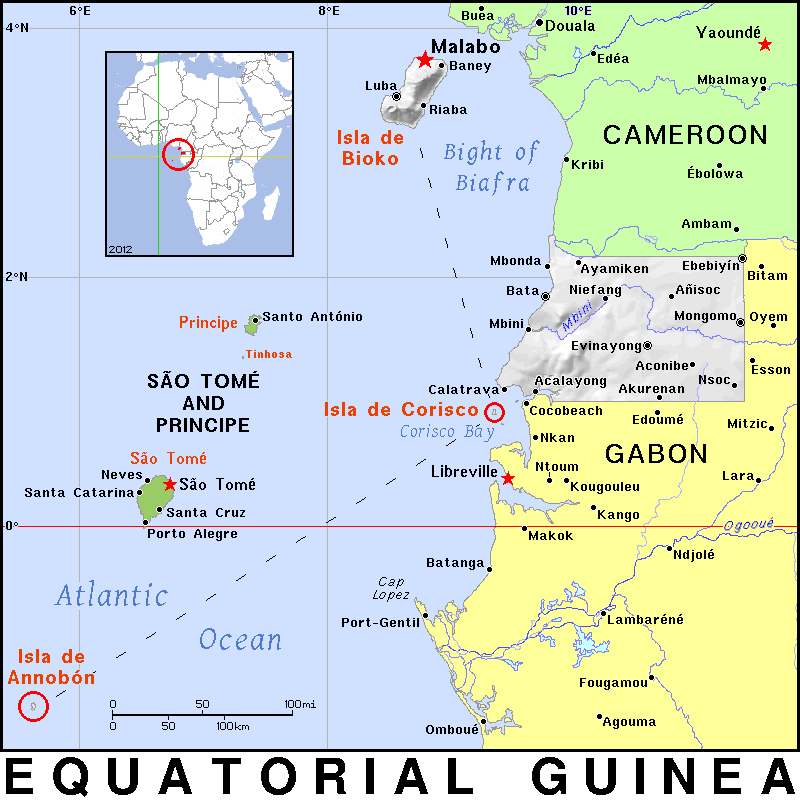 Equatorial Guinea detailed
