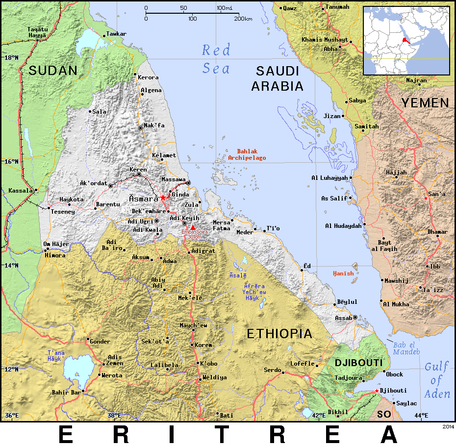 Eritrea detailed 2