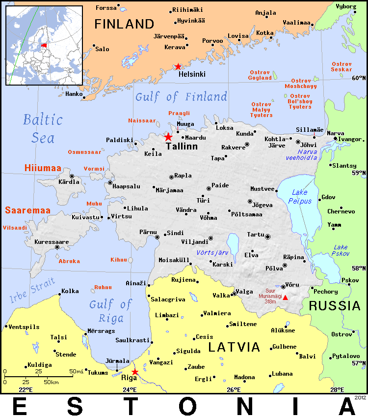 Estonia detailed