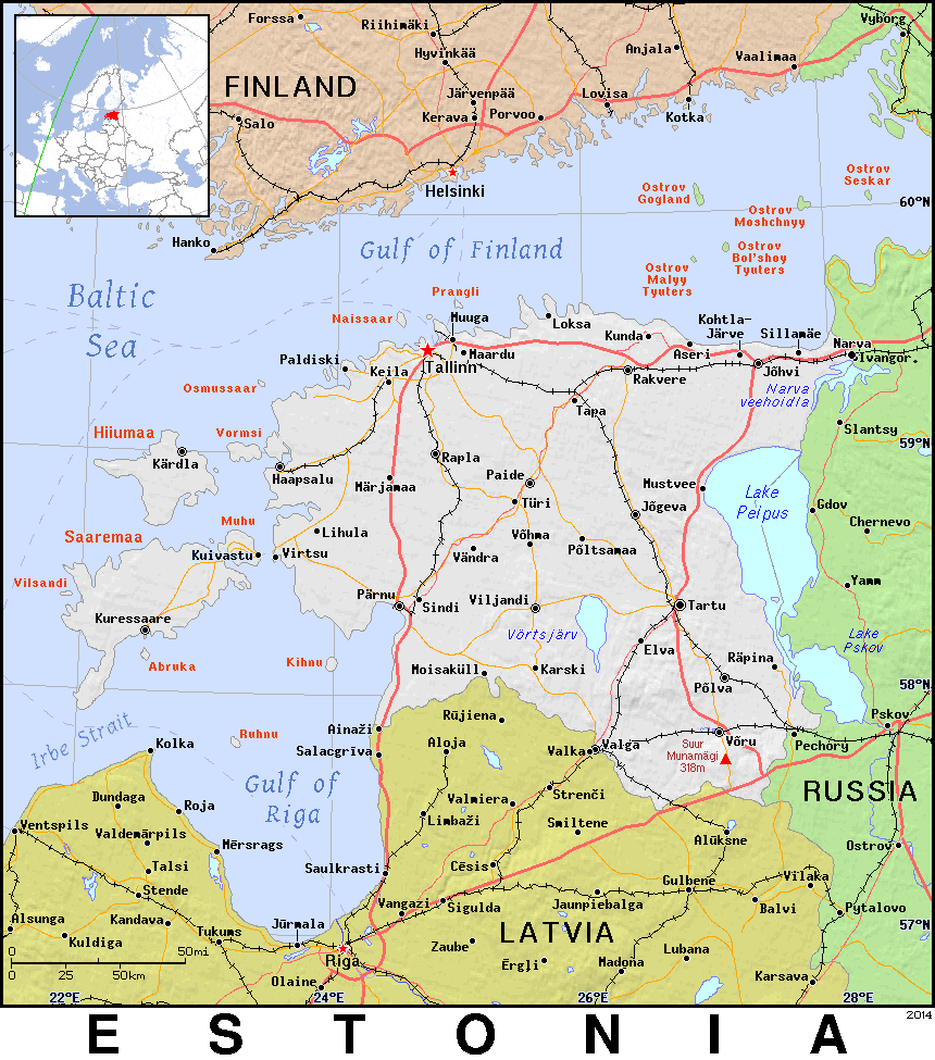 Estonia detailed 2