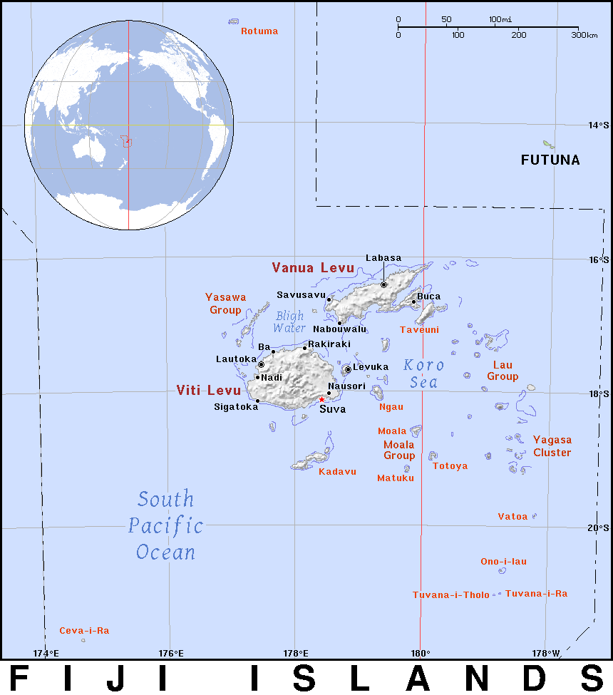 Fiji Islands detailed