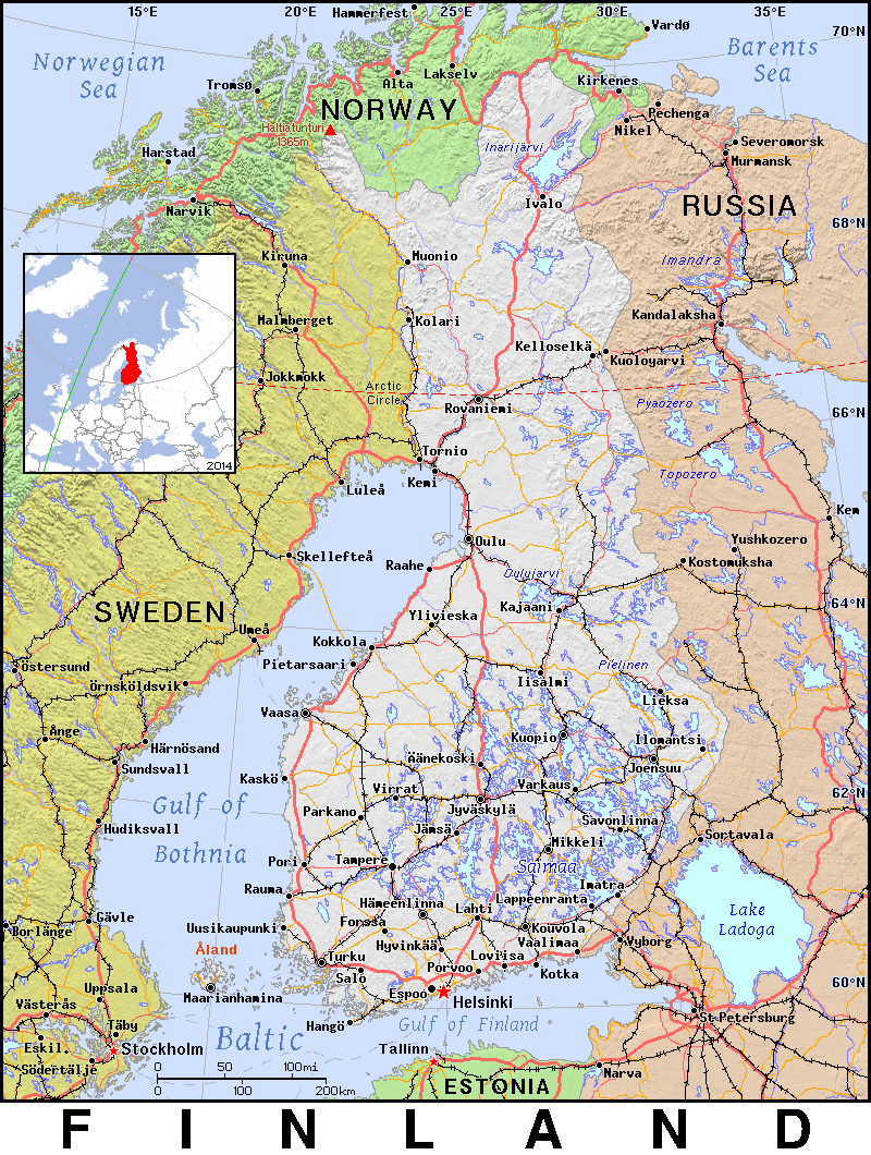 Finland detailed 2