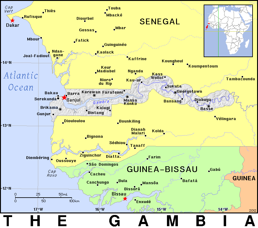 Gambia detailed