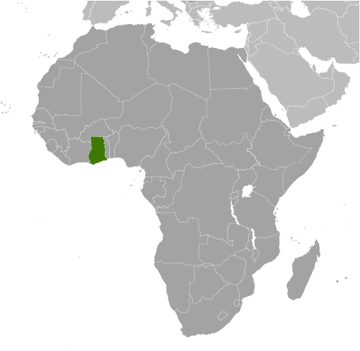 Ghana location