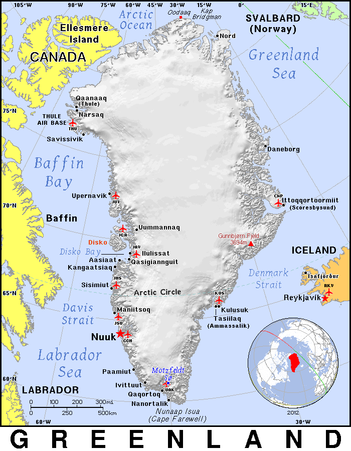 Greenland detailed