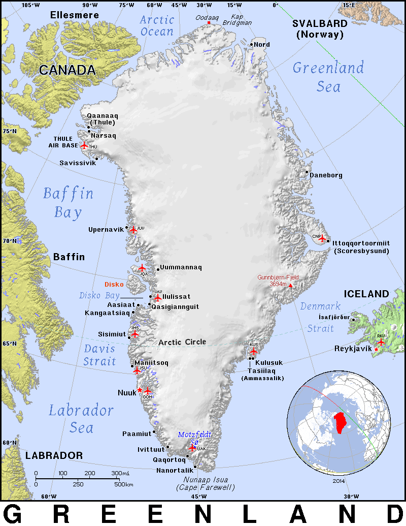 Greenland detailed 2