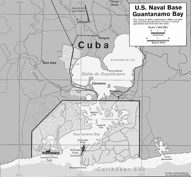Guantanamo US base Cuba