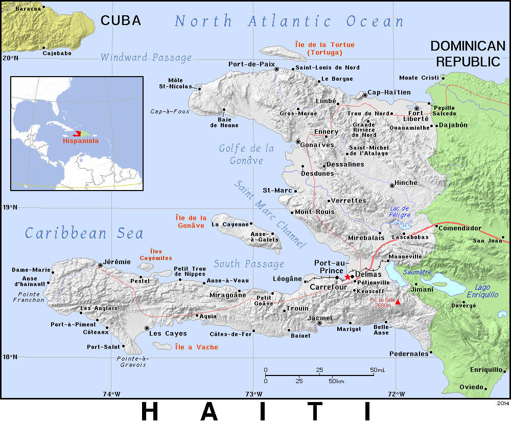 Haiti detailed 2