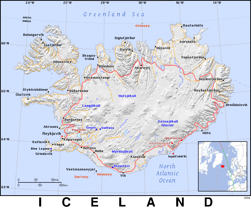 Iceland detailed 2