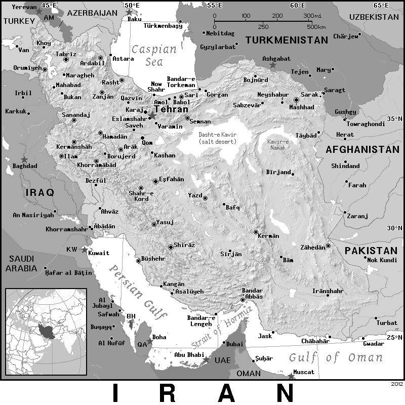 Iran BW