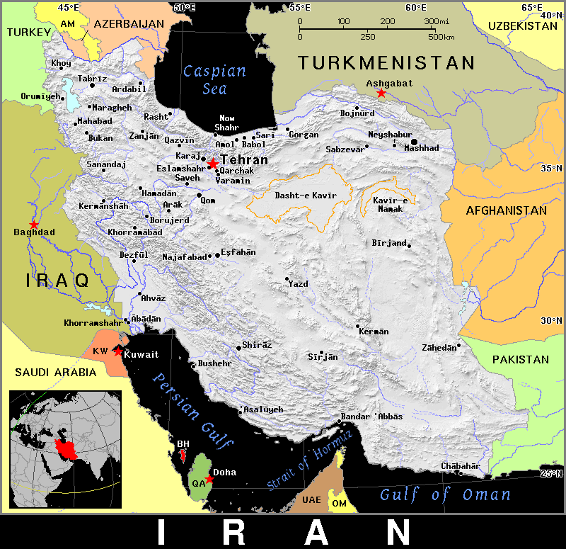 Iran dark