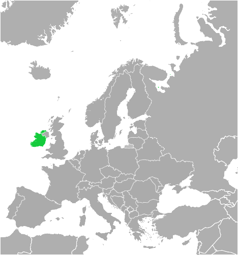 Ireland location