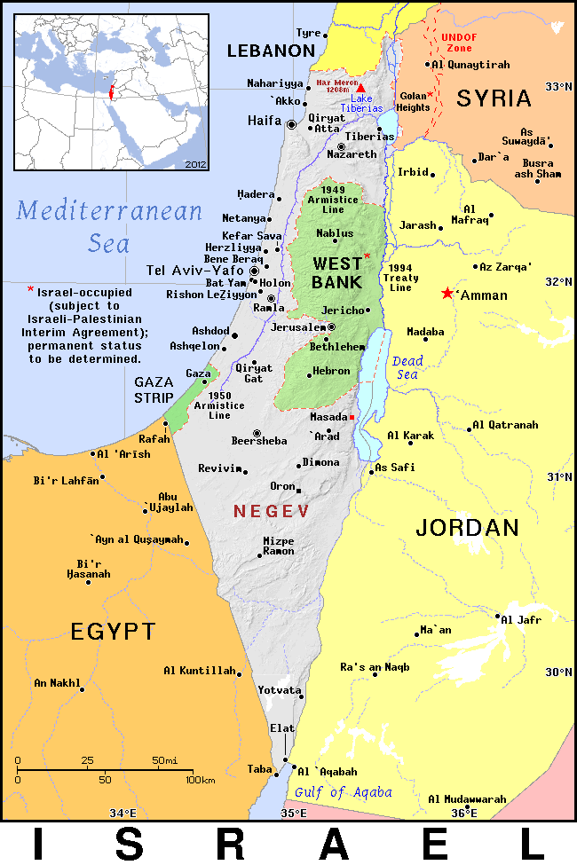 Israel detailed