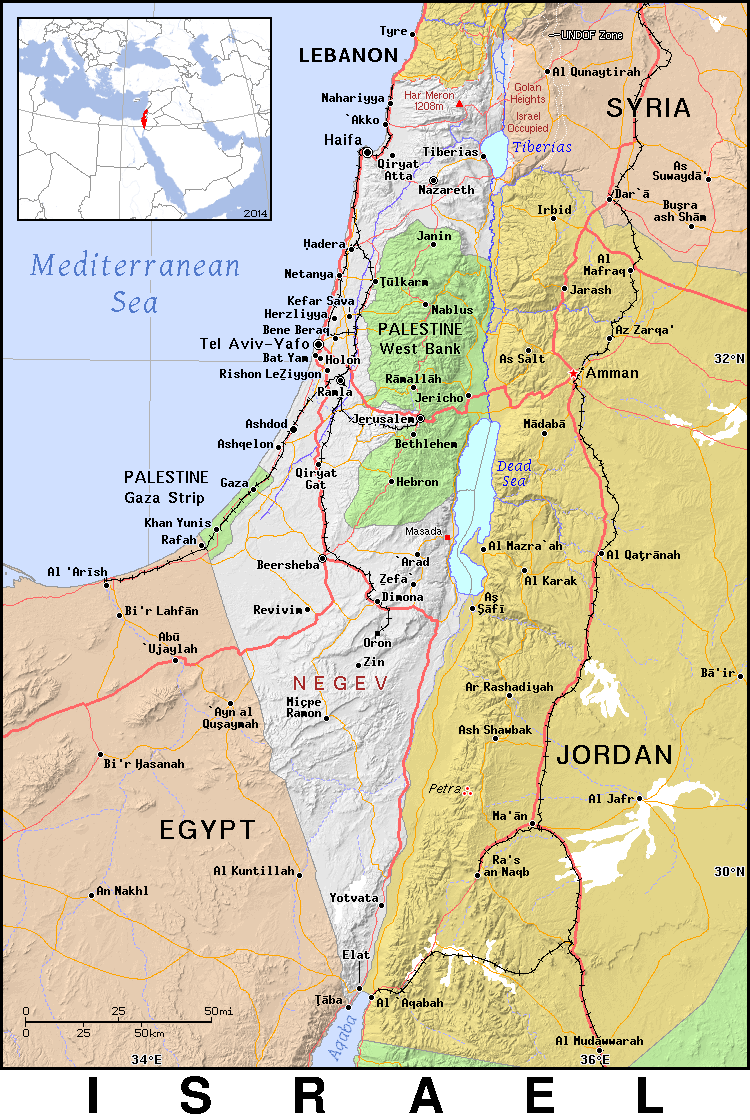 Israel detailed 2