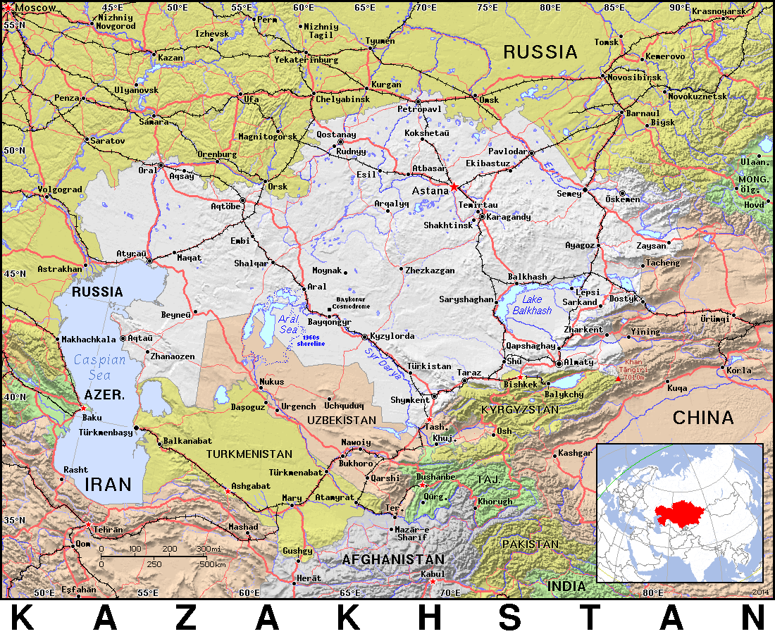 Kazakhstan detailed 2