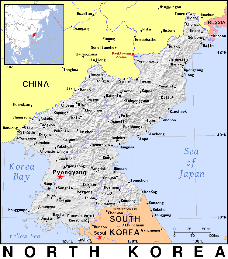 Korea North detailed