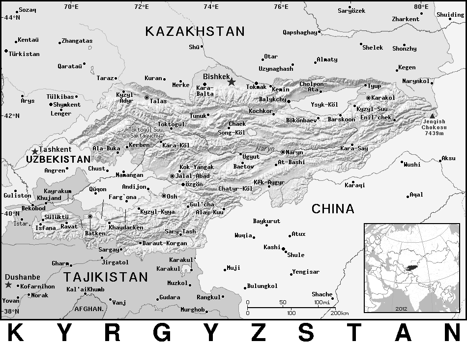 Kyrgyzstan BW