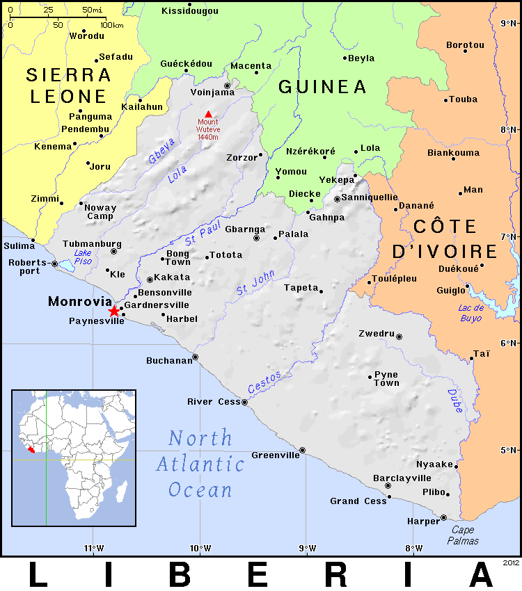 Liberia detailed