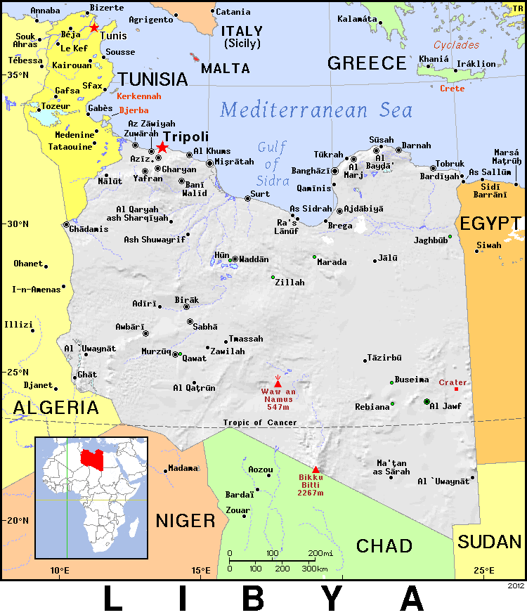 Libya detailed