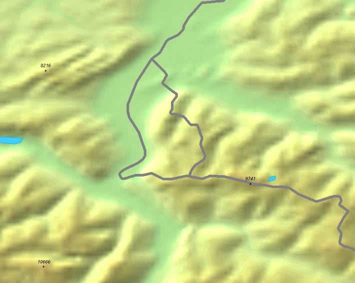 Liechtenstein topographic