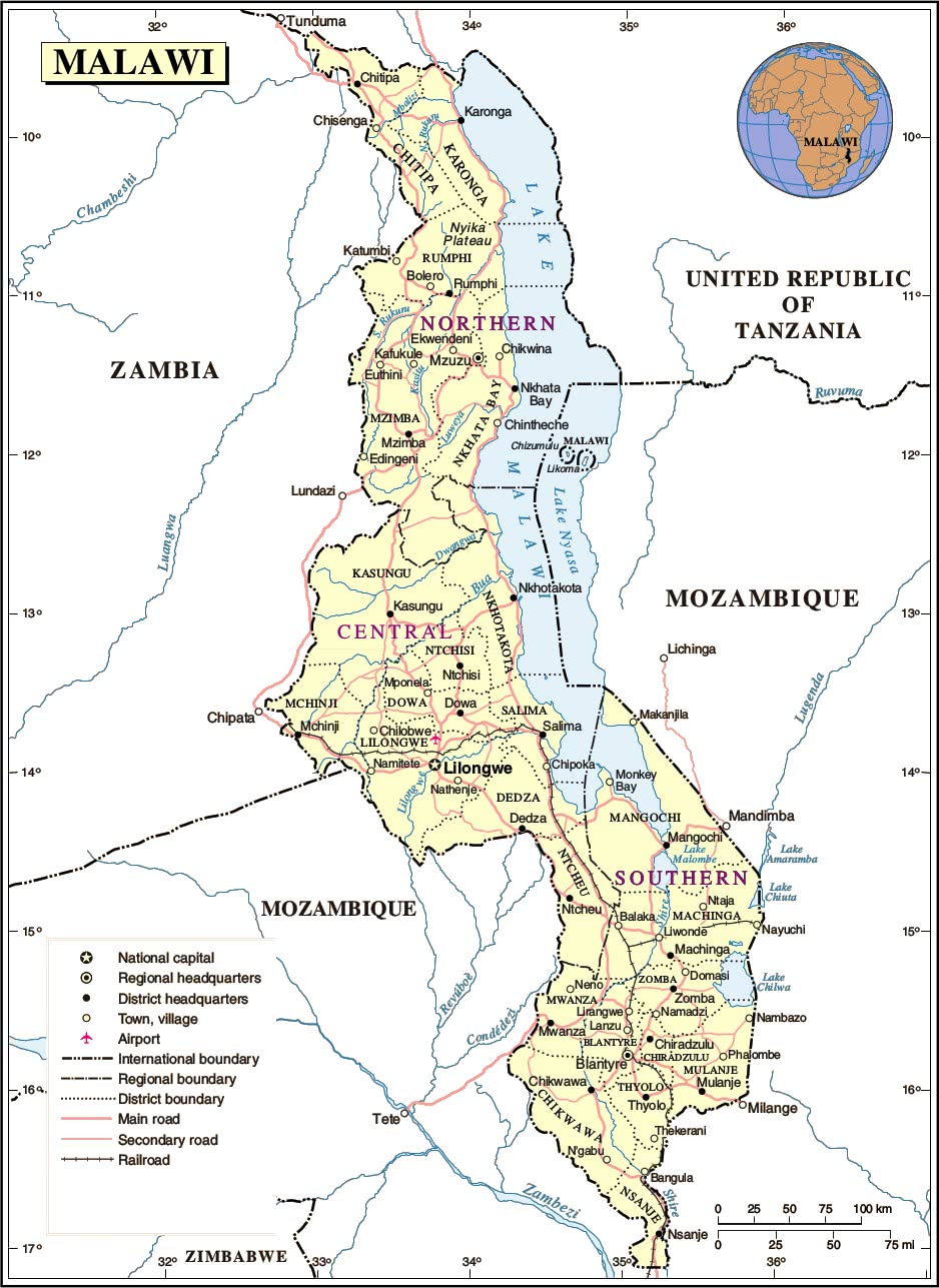 Malawi 2004 print