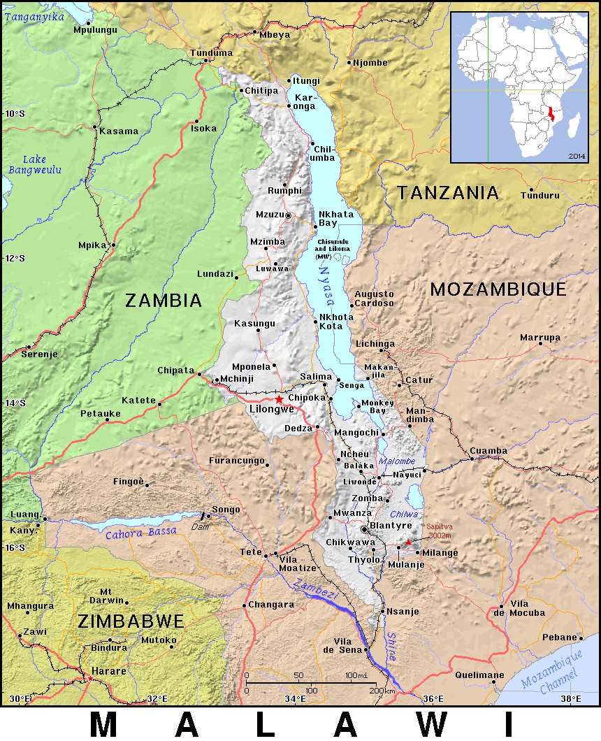 Malawi detailed 2