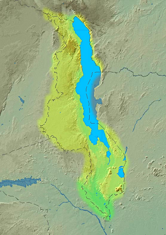 Malawi topographic